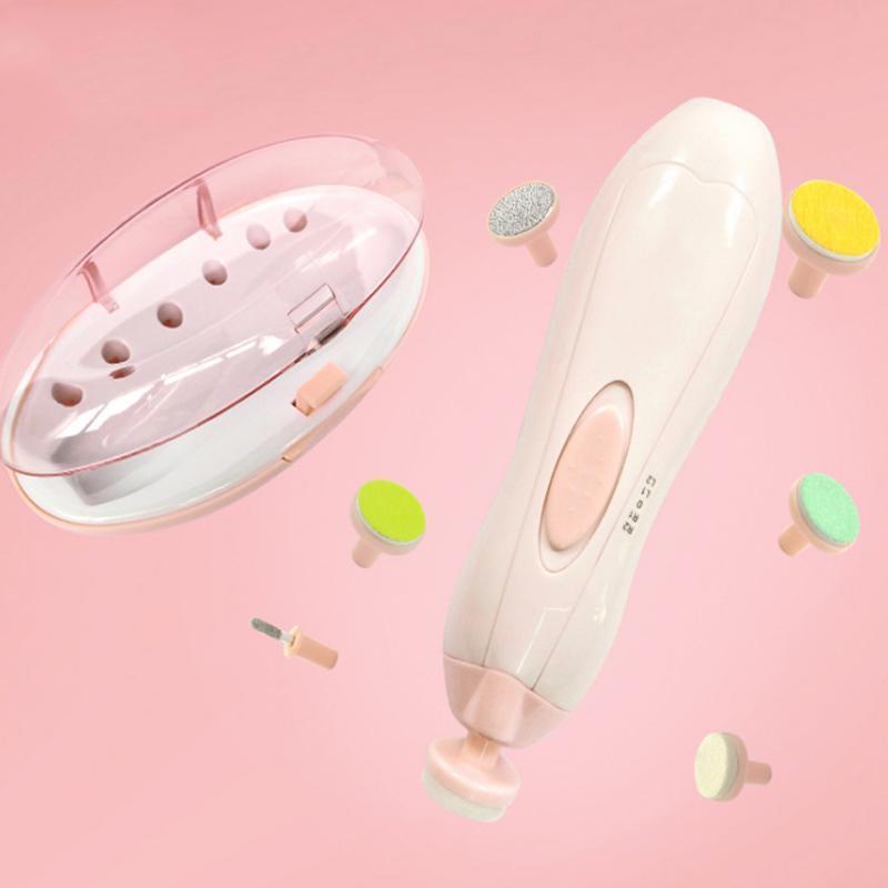 LittleCrawlers™ - Baby Electric Nail Trimmer For Newborn, Infants & Toddlers | Safe & Smooth